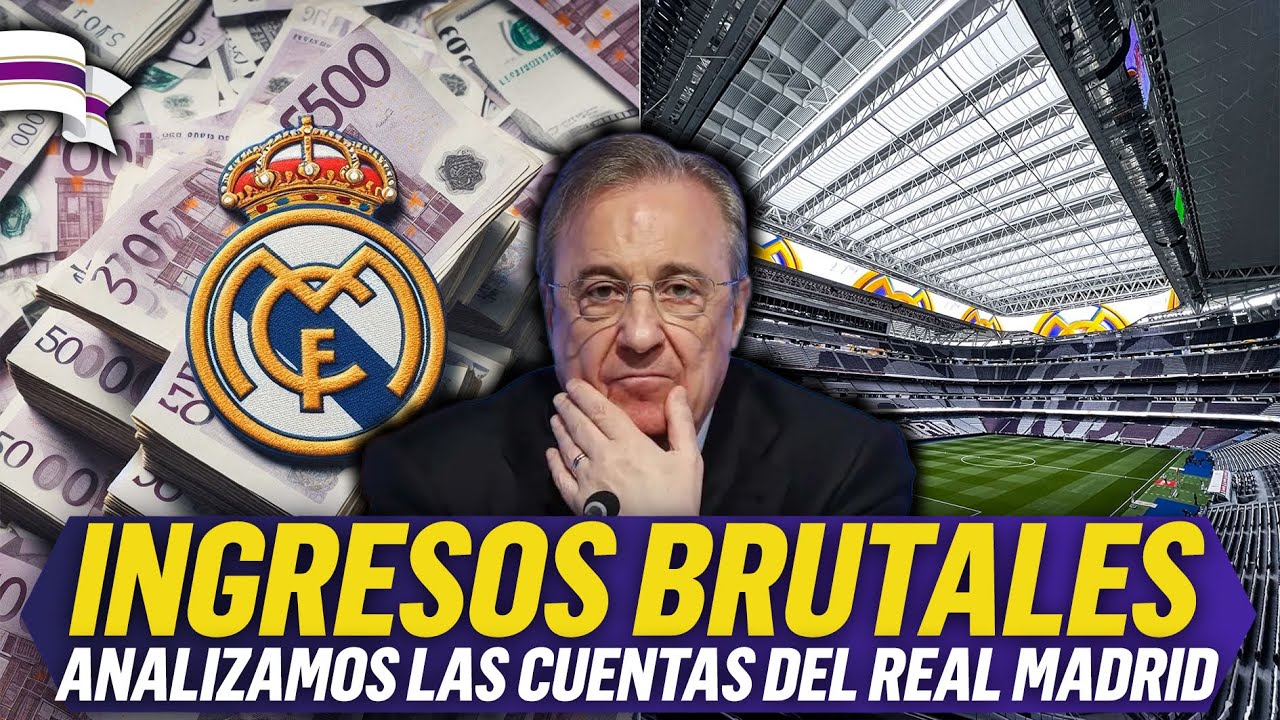 💥CUENTAS del REAL MADRID: El  BERNABÉU es una MÁQUINA de GENERAR INGRESOS (SIN CONCIERTOS)