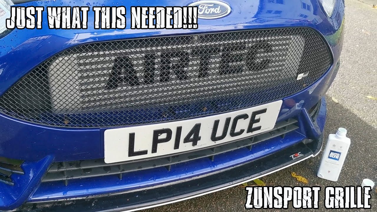 ZUNSPORT GRILLE INSTALL - FIESTA ST180