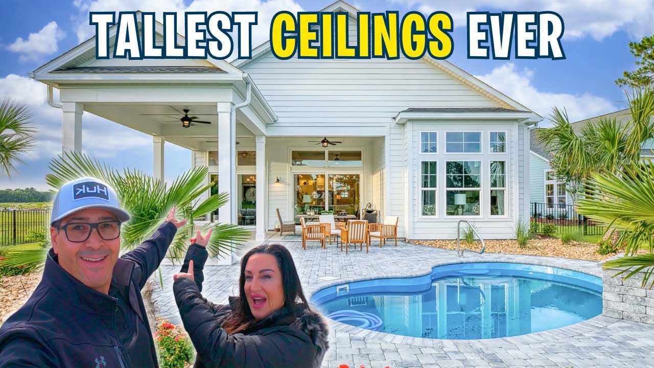 [Home Vlog Tour] New Construction Waterfront Living In Myrtle Beach's Exclusive Gated Community