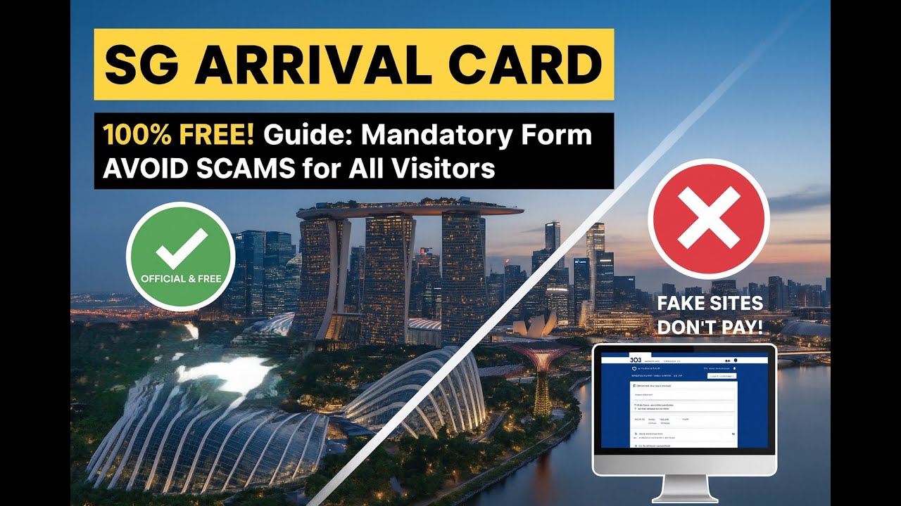 Singapore SG Arrival Card Guide: How To Fill 🇸🇬
