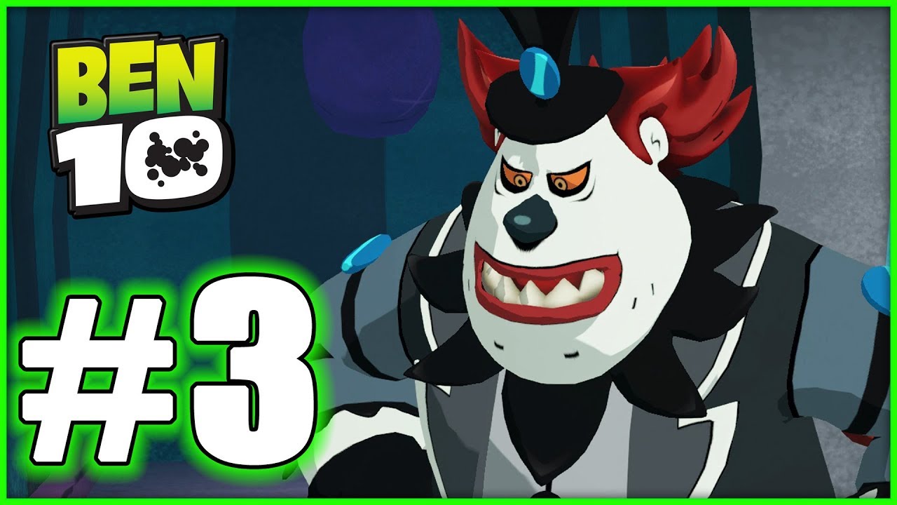 Прохождение игры BEN 10 — Часть 3 — Битва с боссом-клоуном! (HD с Blitzwinger)