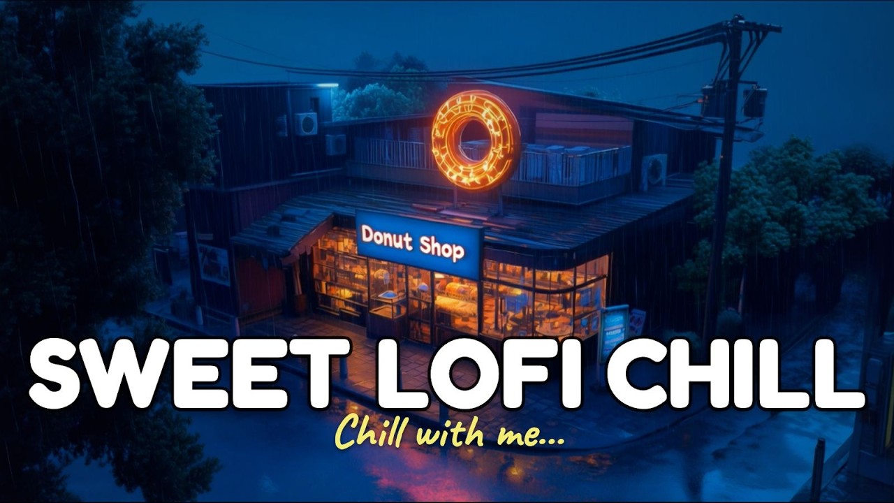 Rainy Night Chill ☔ Calm Night's Mellow Lofi / Music | Rainy Mood Soundtrack