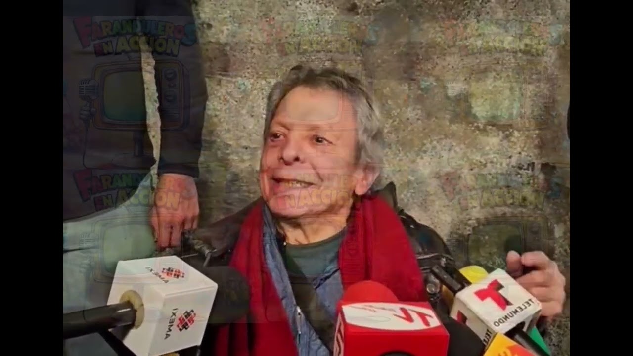 🚨”SARITA NO ME DEJÓ VER A JOSÉ JOSÉ PERO PUDE VERLO DÍAS ANTES EN EL HOSPITAL ESTÁBAMOS RISA Y RISA”