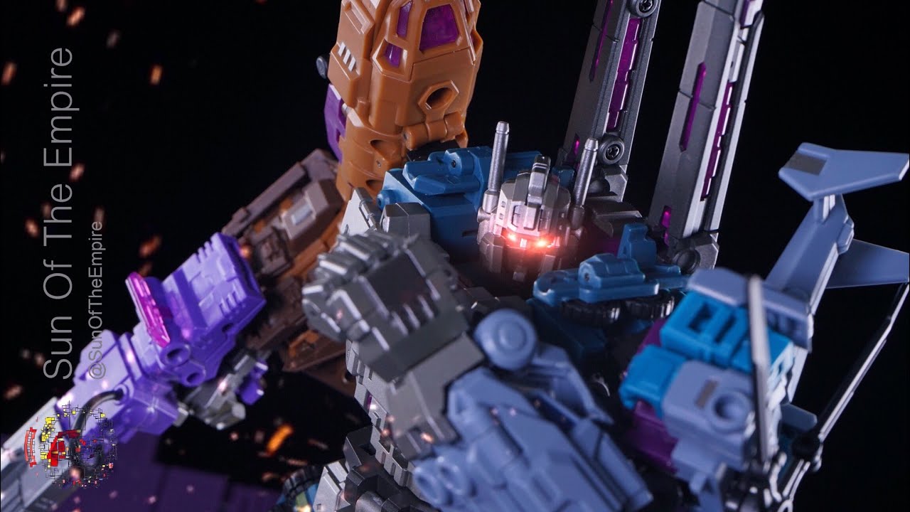 Iron Factory EX-22+23+24 Bruticus / War Giant Transformation Guide - Q.Review35