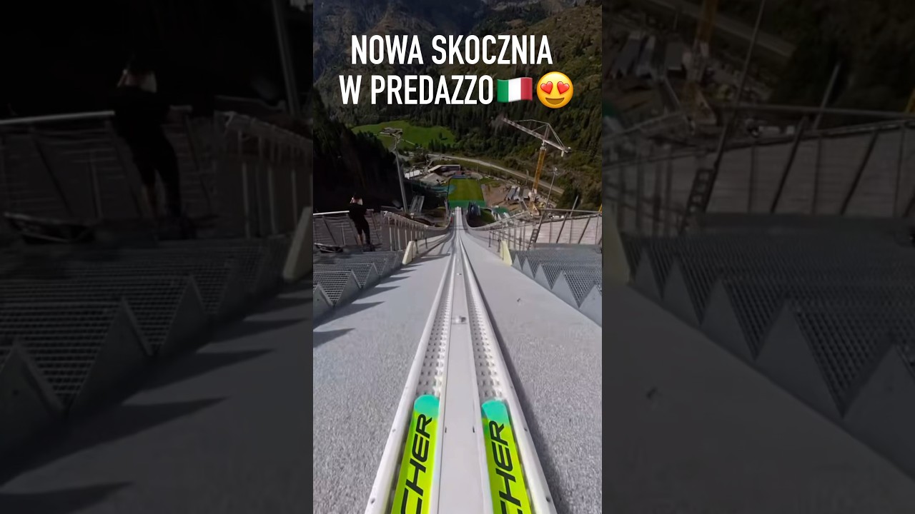 NOWA SKOCZNIA W PREDAZZO!🇮🇹😍