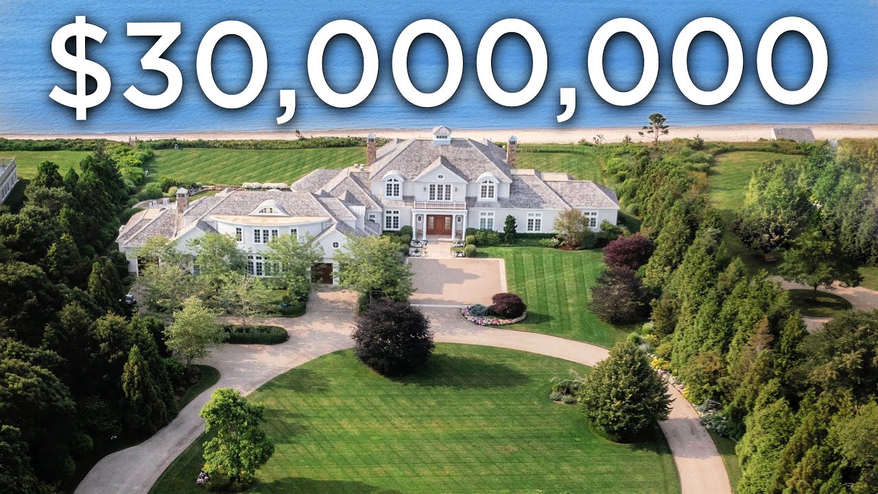 Inside a World-Class $30,000,000 Private Beach Estate on Nantucket Sound *SOLD*