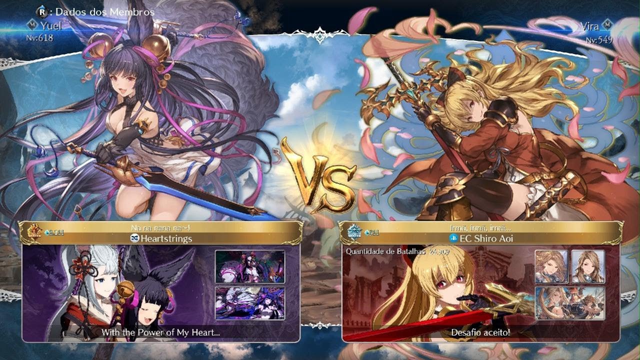 Granblue Fantasy Versus: Rising - Vira (ShiroAoi) vs Yuel (Heartstrings)