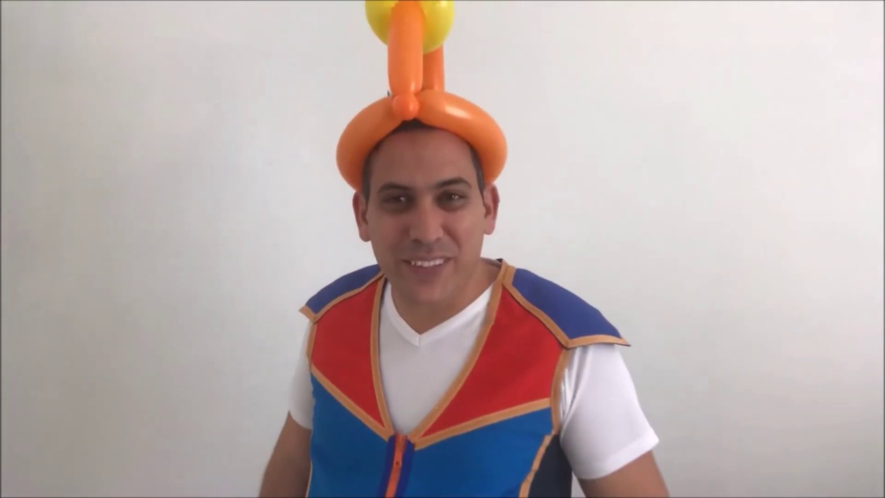 אמן הבלונים אלוני בלוני מלמד איך עושים צורות עם בלונים  שיעור מספר 12   חד קרן