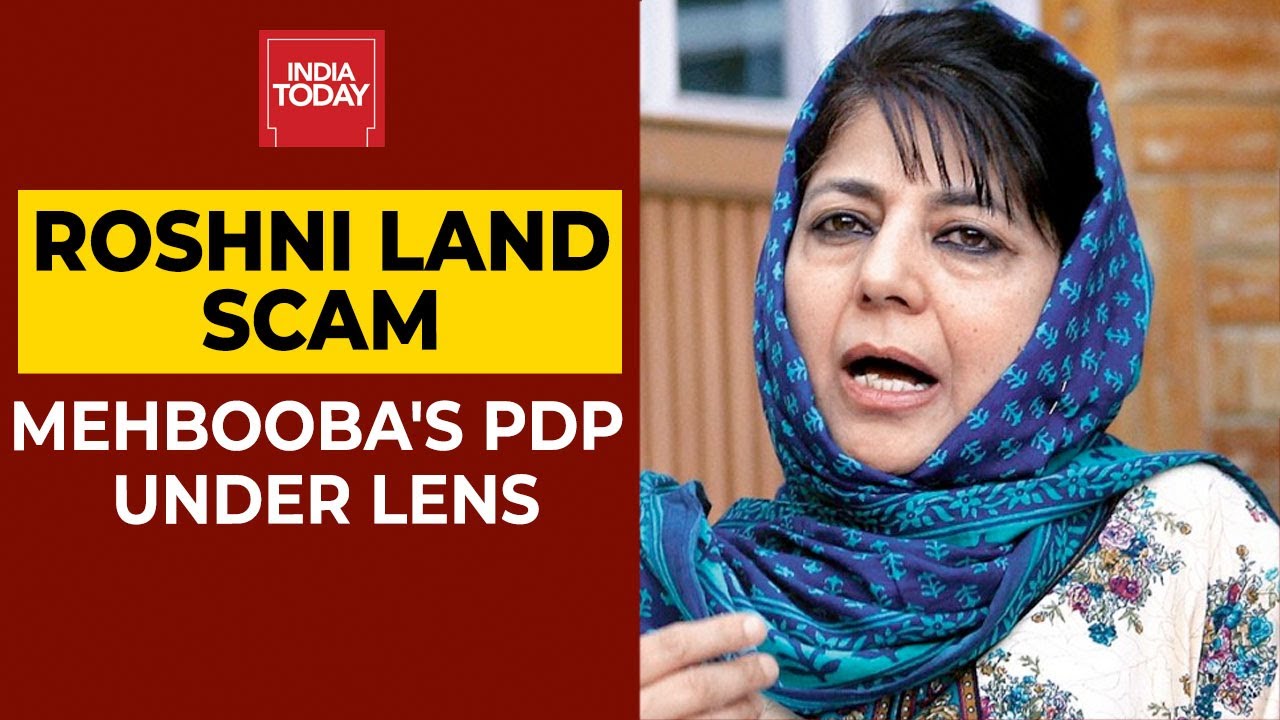 Jammu And Kashmir Land Scam: Mehbooba Mufti's PDP Under Radar In Roshini Land Scam