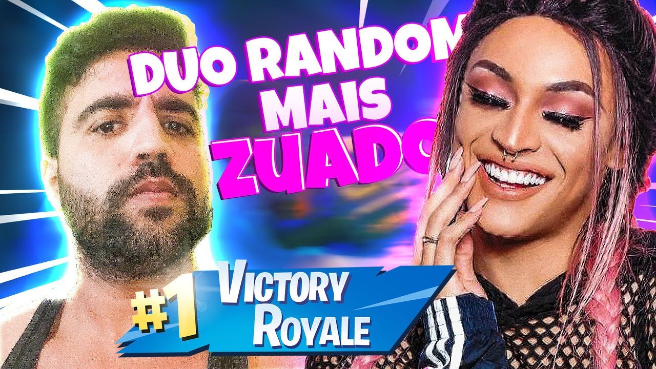 DUO RANDOM MAIS ENGRAÇADO DO FORTNITE KKKKK