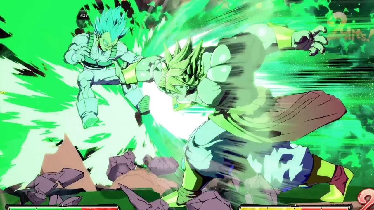 DBFZ 🍋 SSGoku ZBroly Kefla vs 😈 SSB Gogeta Vegeta DBS Broly