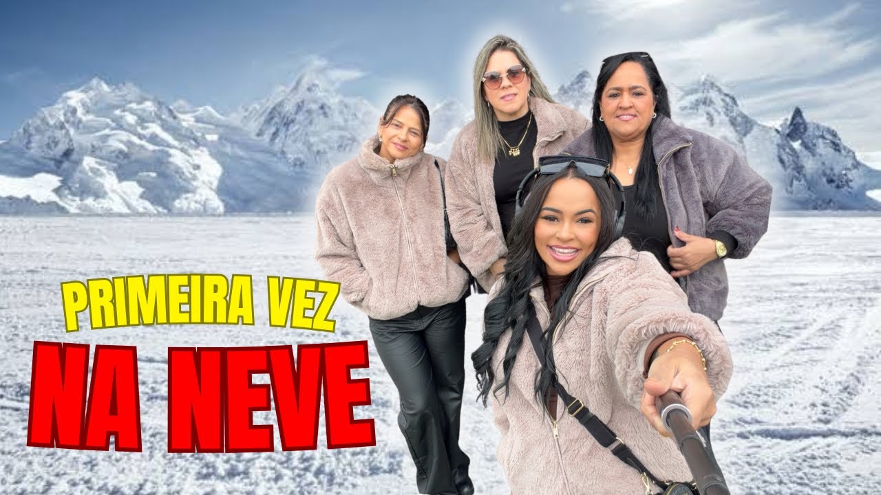 UM DIA NA MONTANHA DE NEVE NO JAPÃO 