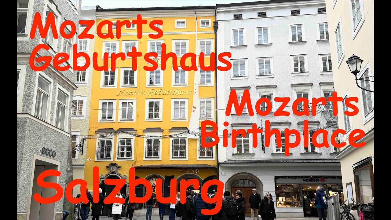 Austria Travel 🇦🇹 | Salzburg's Mozarts Geburtshaus/Birthplace