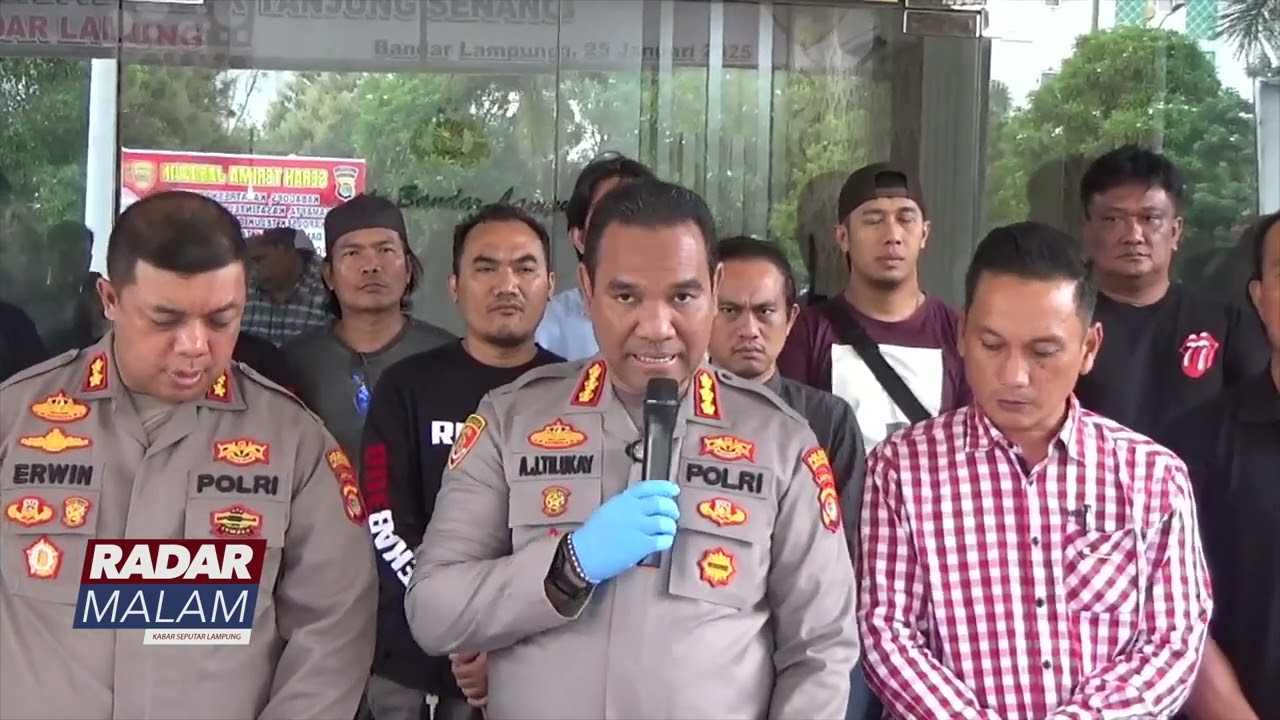 5 Pelaku Curanmor Asal Lampung Tengah Ditangkap