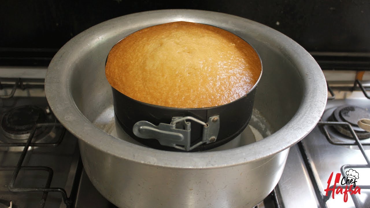 Eggless Tea Cake without Oven - No Butter-No Egg Plain Cake Recipe | Hafsas Kitchen