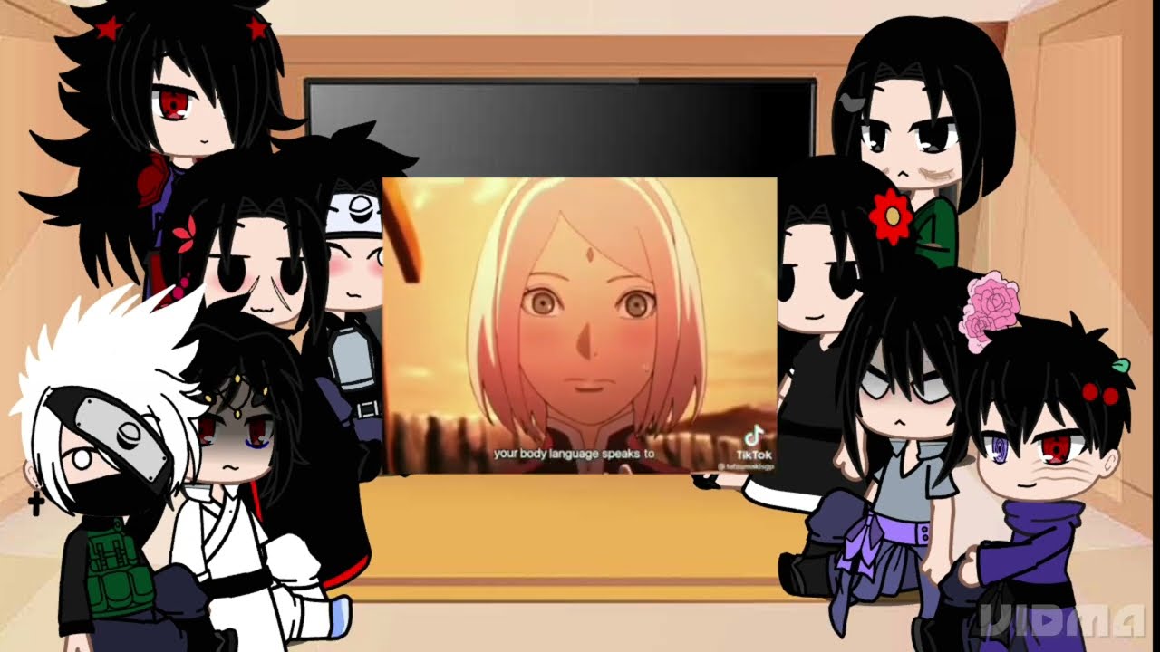 😈🔥Uchihas + kakashi reacts to sakura🌸🌸🌸|sasusaku🐍🌸|Indrasaku❤🌸|
