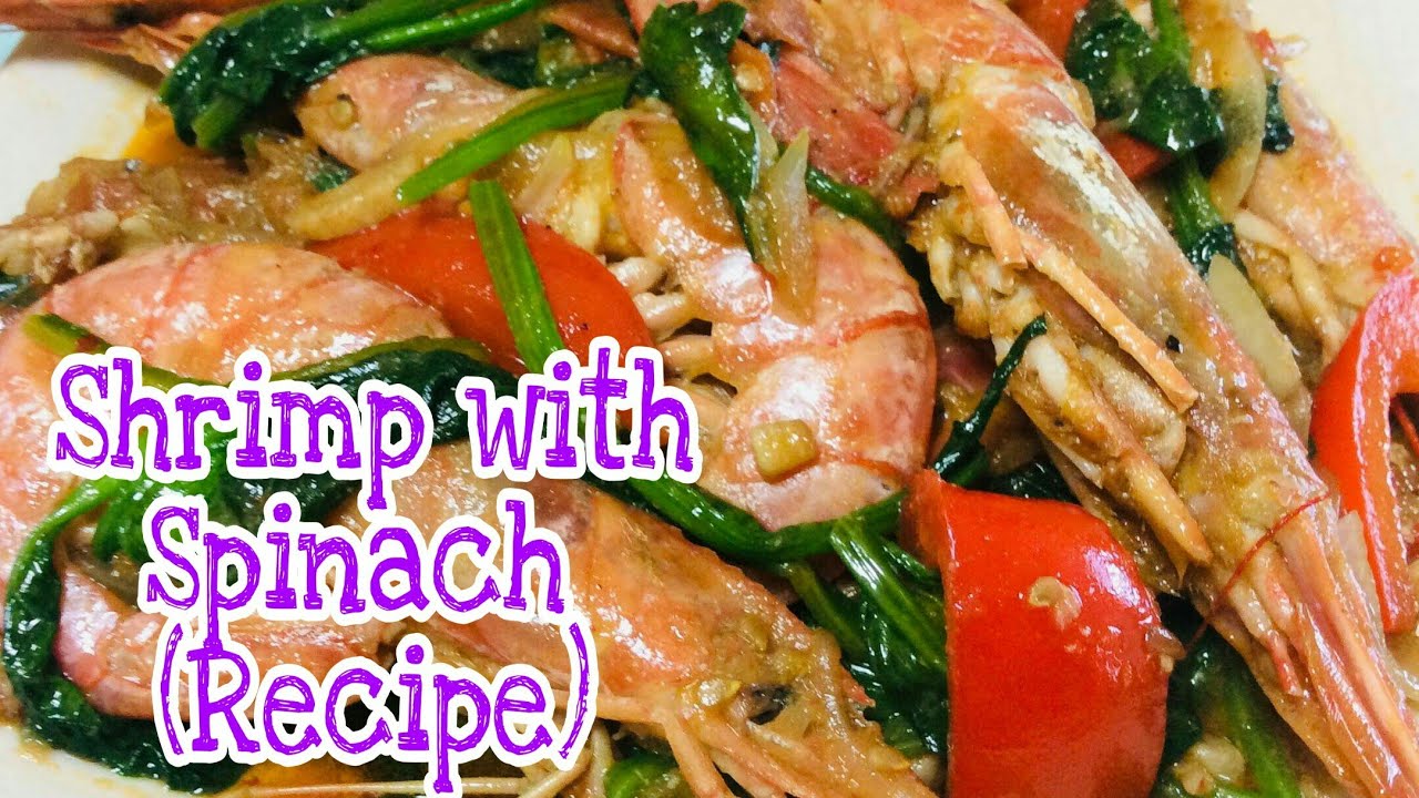 Shrimp With Spinach (Recipe)