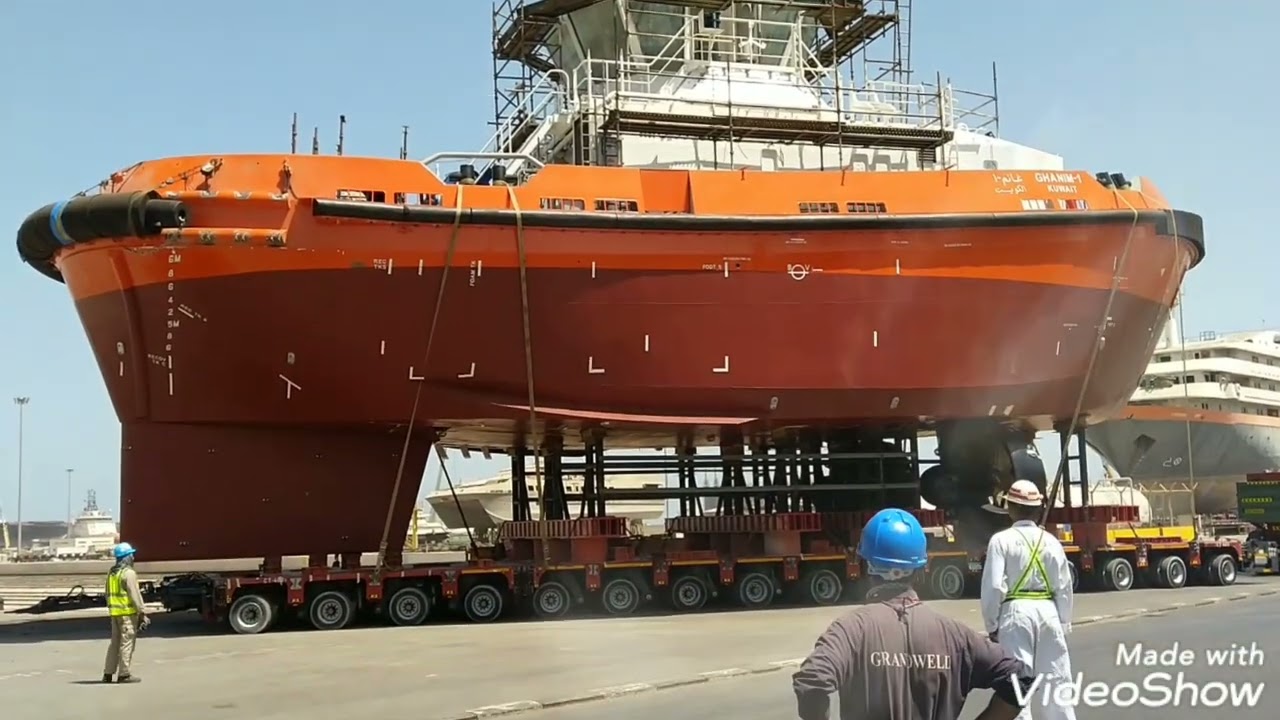 GHANIM 01 SHIFTING 11/06/2022 Making by Grandweld ship yard