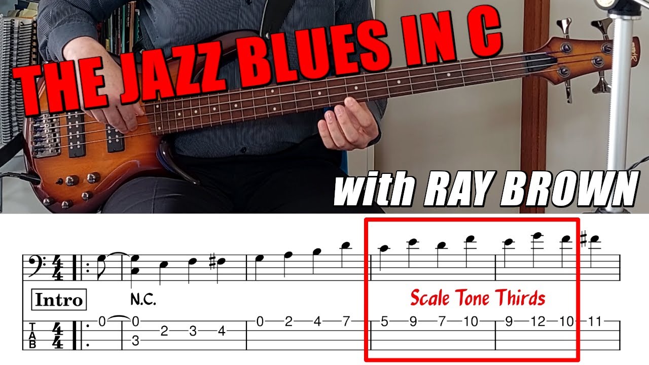 Learn From The Masters #9 - The Jazz Blues in C with Ray Brown