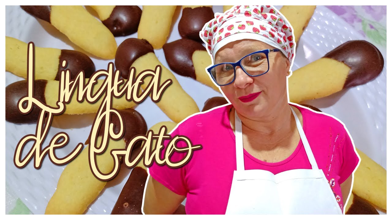 BISCOITO LÍNGUA DE GATO