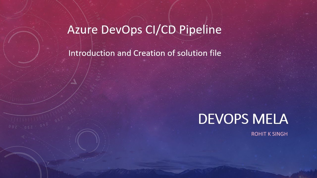 Introduction and creation of Visual Studio .sln file and importing .dacpac file to the project.