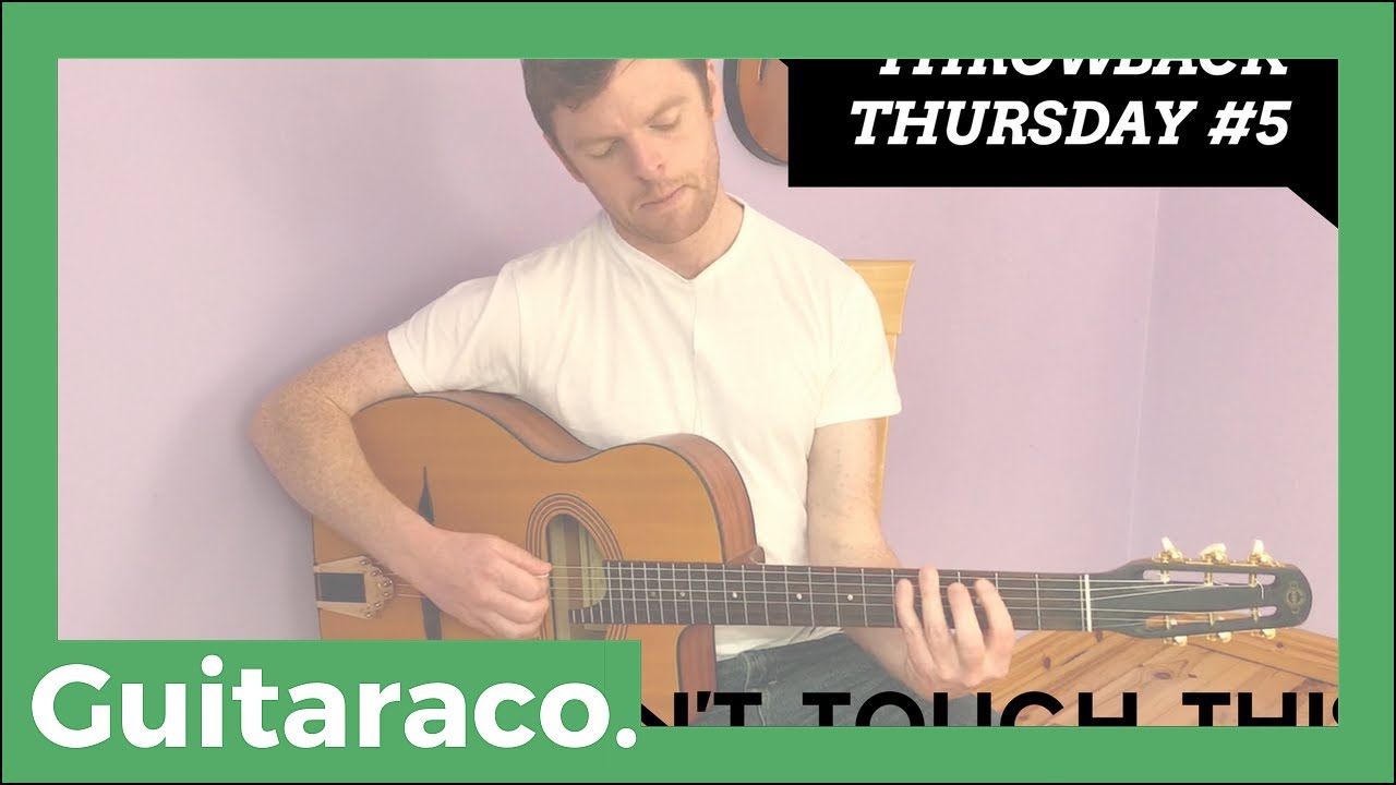 TBT #5 - CAN'T TOUCH THIS - GUITAR LESSON