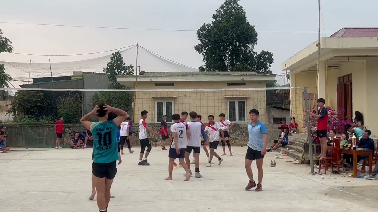 Bóng chuyền nam giải bóng chuyền trẻ thanh bình mở rộng/2026 thượng ninh vs rộc môn 