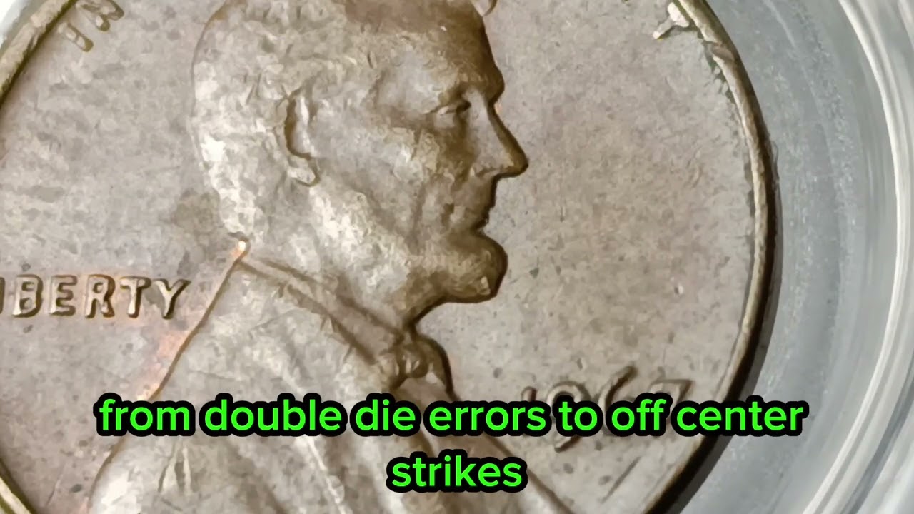 🇺🇸1967 Lincoln Penny &ndash; Rare Errors Worth Up to $150💰!#1967Penny#LincolnCent#RareCoins#CoinValue