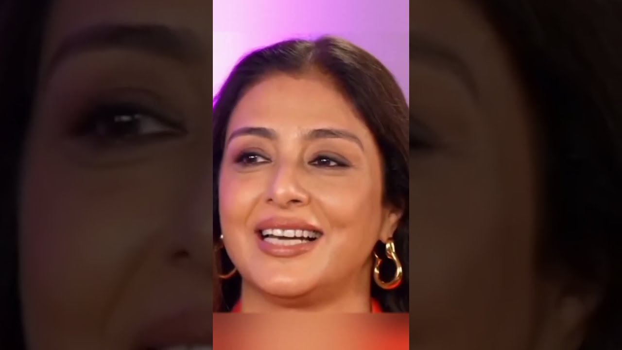 The Most Glamourous Bollywood Actress  Tabu's Face Vertical  Closeup