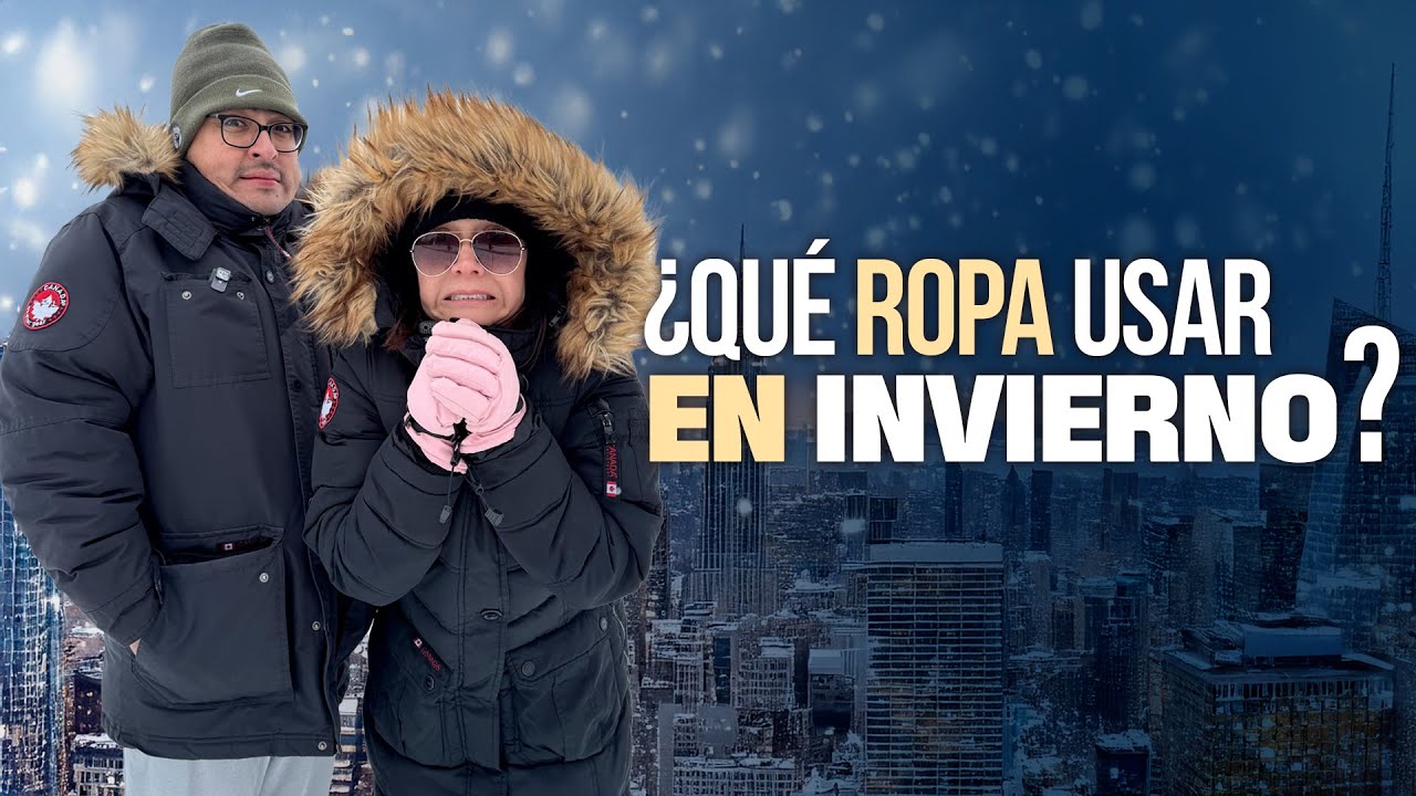 CÓMO vestirse en Nueva York cuando HACE MUCHO FRÍO | Guía de invierno NYC