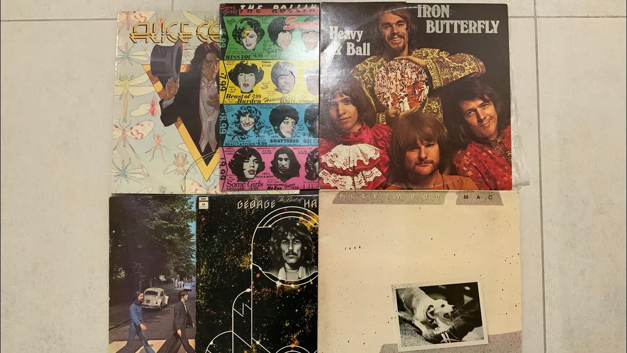 Vinyl Record Finds #16 - 70’s Rock Albums (11 Records)