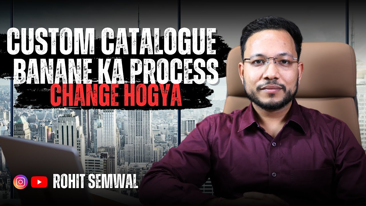 GeM Custom Catalogue Update 2025 | Sellers Noticing Eligibility Errors on GeM? Watch This