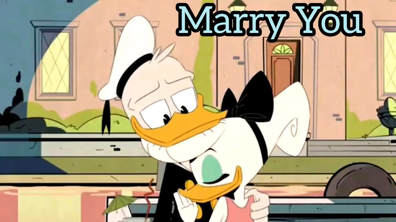 Donald X Daisy - Ducktales - Marry You - Bruno Mars (AMV)