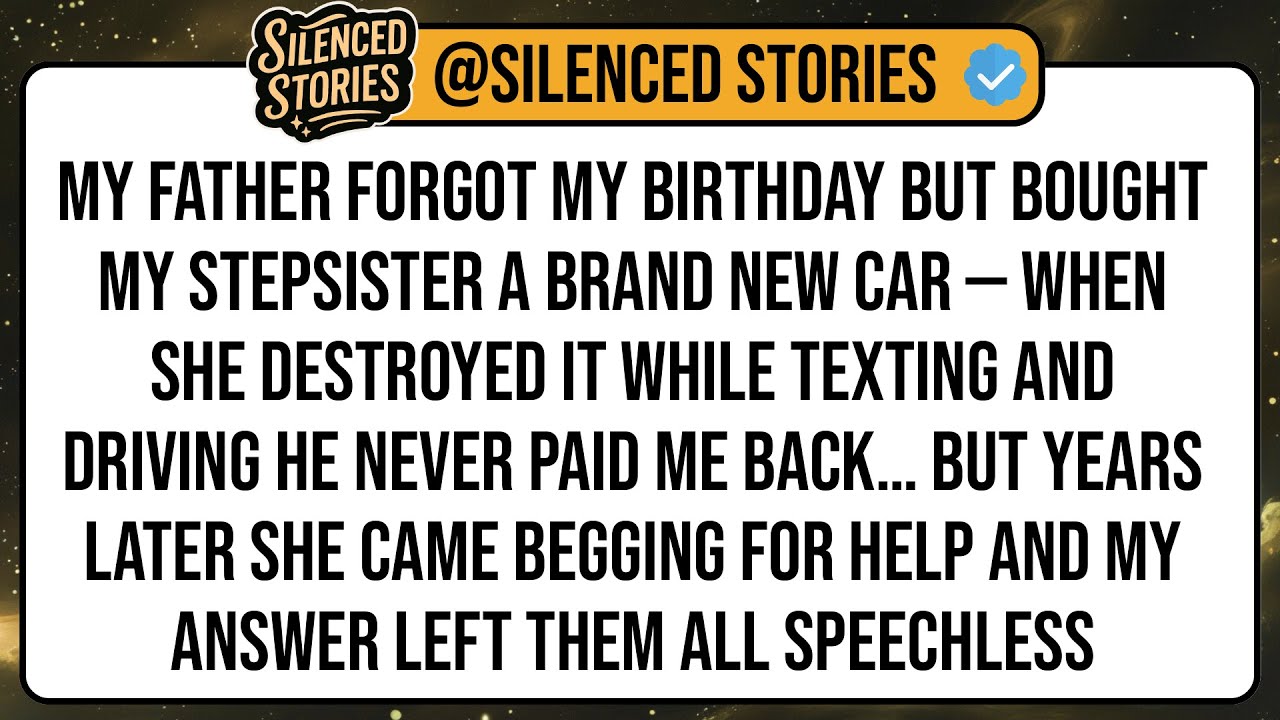 My Father Forgot My Birthday But Bought My Stepsister A Brand New Car — When She Destroyed It ...