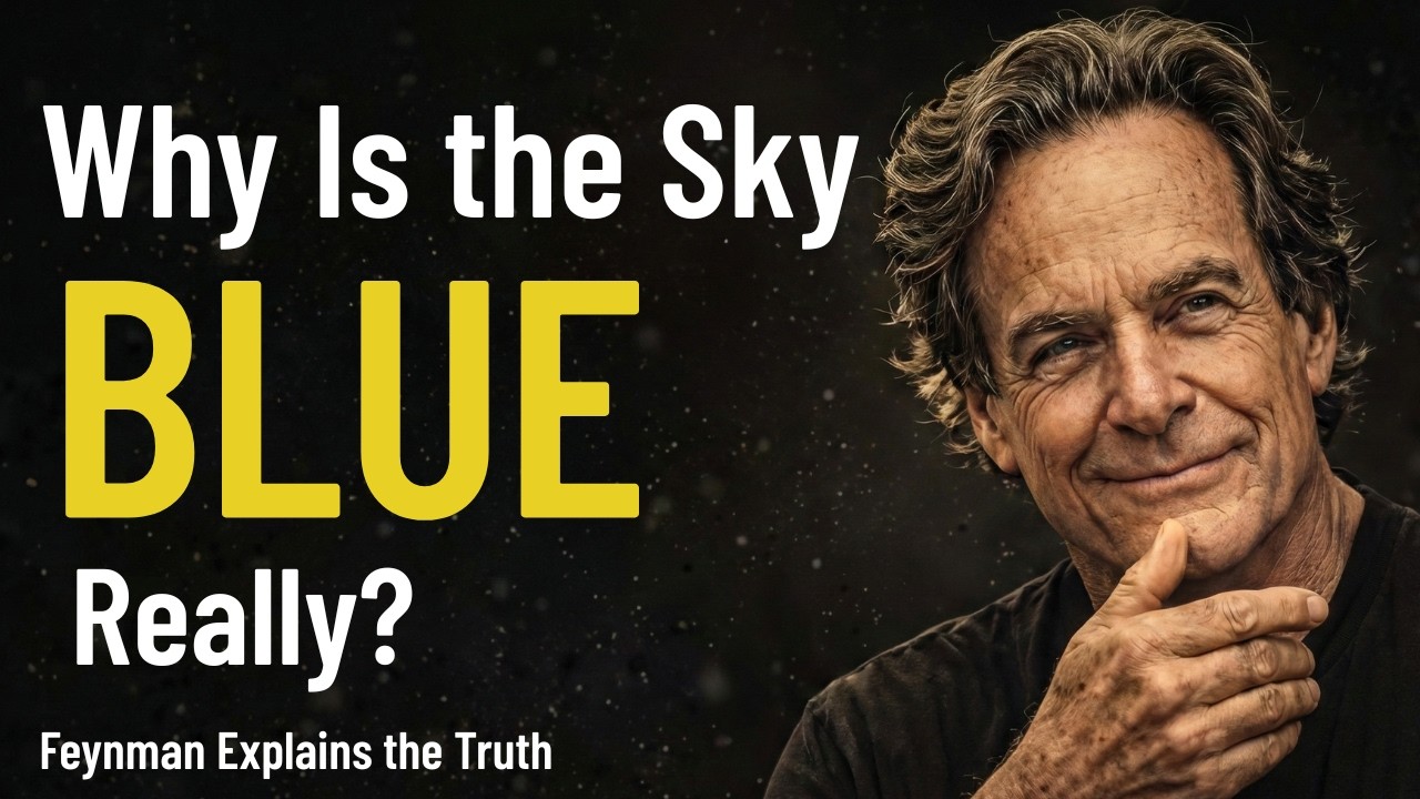 Richard Feynman Explains Why The Sky Is BLUE — And It Will COLLAPSE Your Mind