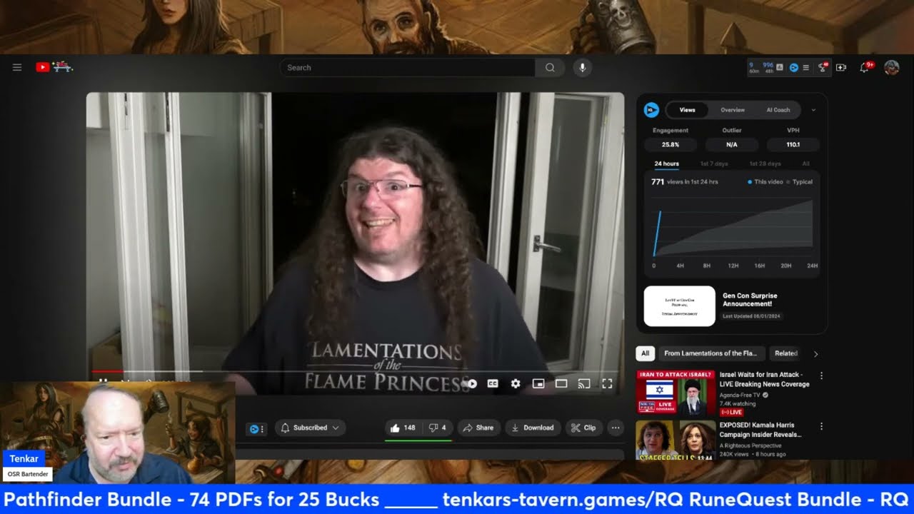 James Raggi Announces the Return of Zak Smith to LotFP