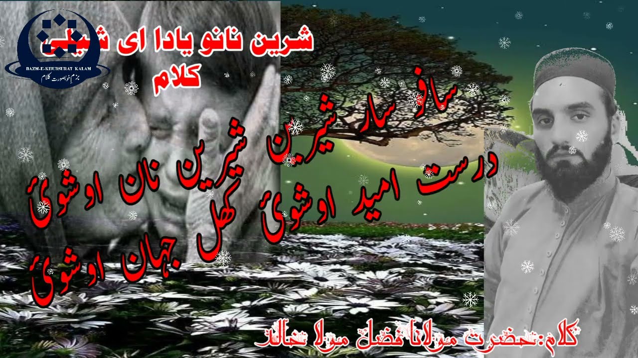 Safo sar Shereen Shereen Nan oshoi||Chitrali Nazum|Vocal Raqeeb ullah Dilkash|poet Fazel Mula khalid