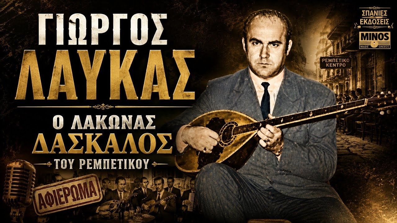 Γιώργος Λαύκας: Ο Λάκωνας δάσκαλος του λαϊκού τραγουδιού - Ιστορικά Πορτρέτα