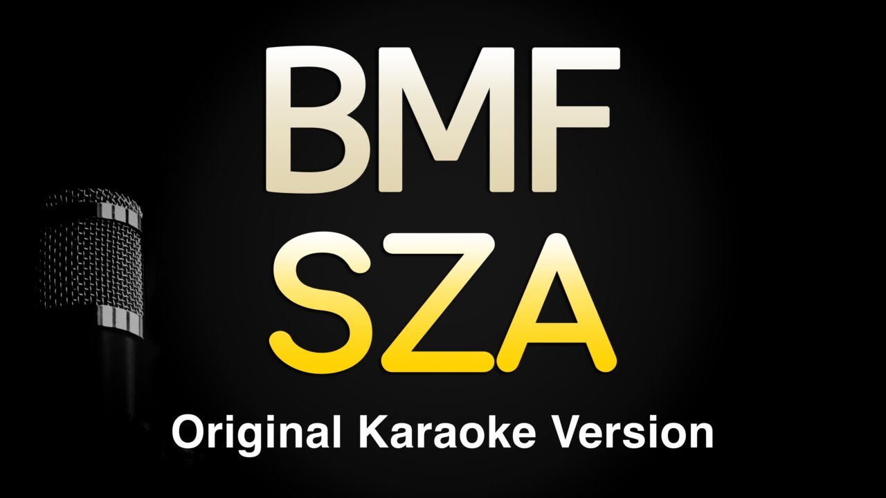 BMF - SZA (Karaoke Songs With Lyrics - Original Key)