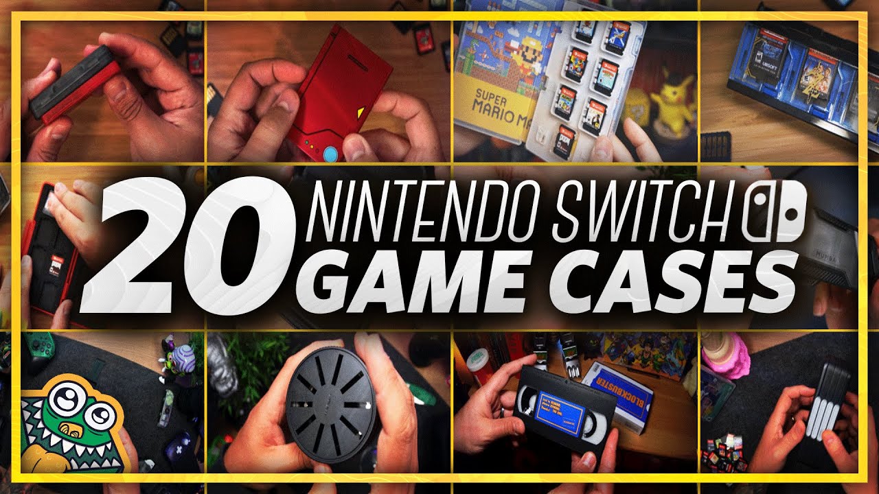 20 Nintendo Switch Game Card Cases - HAULED Special - List and Overview