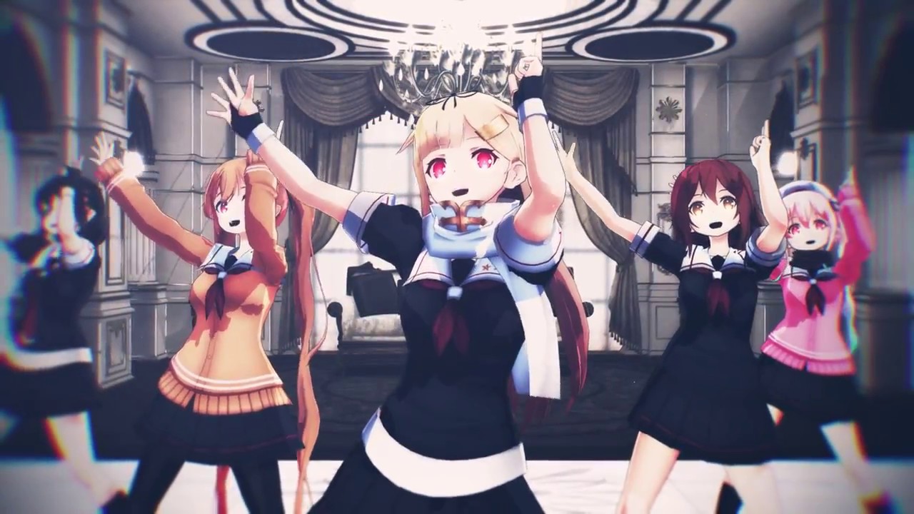 【艦これMMD】白露型五姉妹で『一騎当千』
