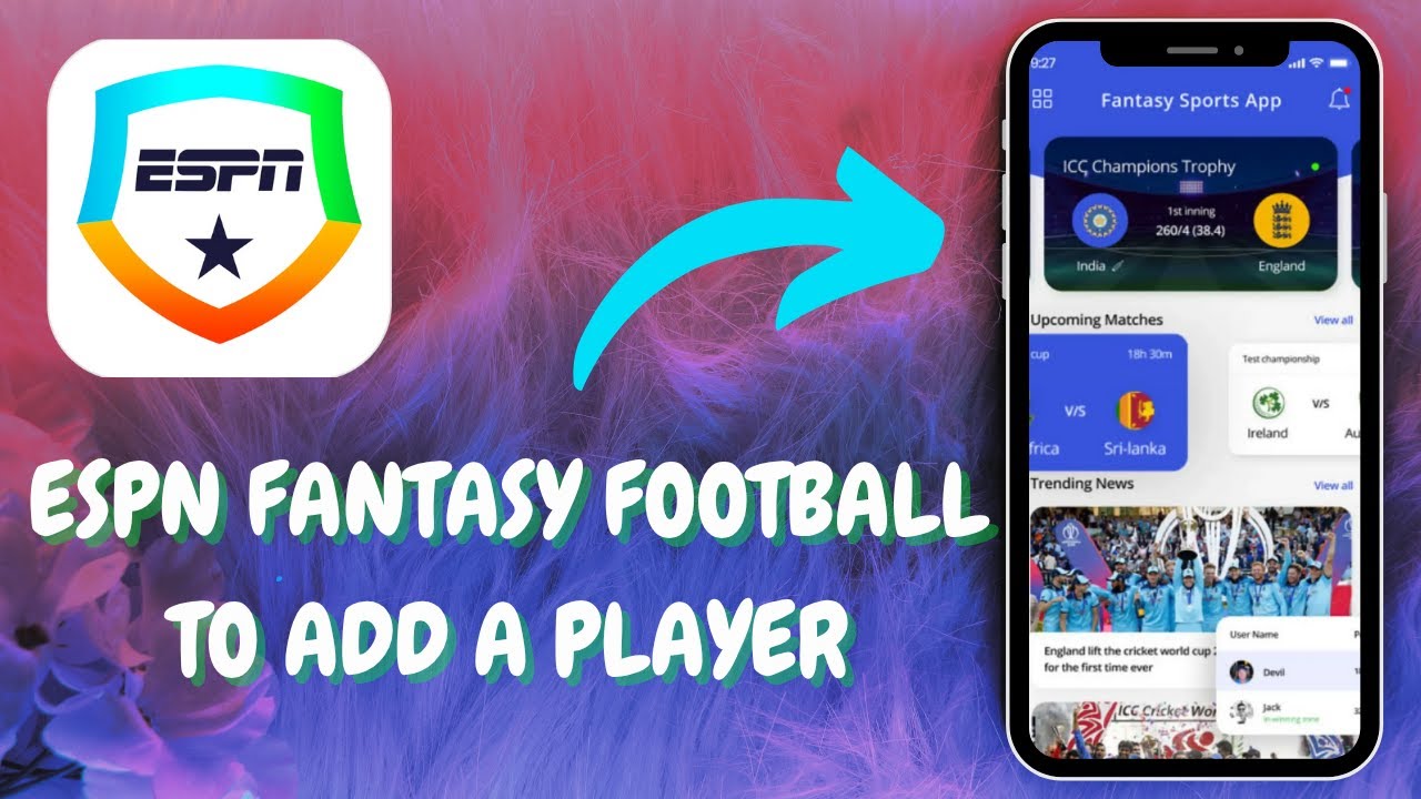 How to Add a Player to Your ESPN Fantasy Football Team - Here's How To Add - 2025