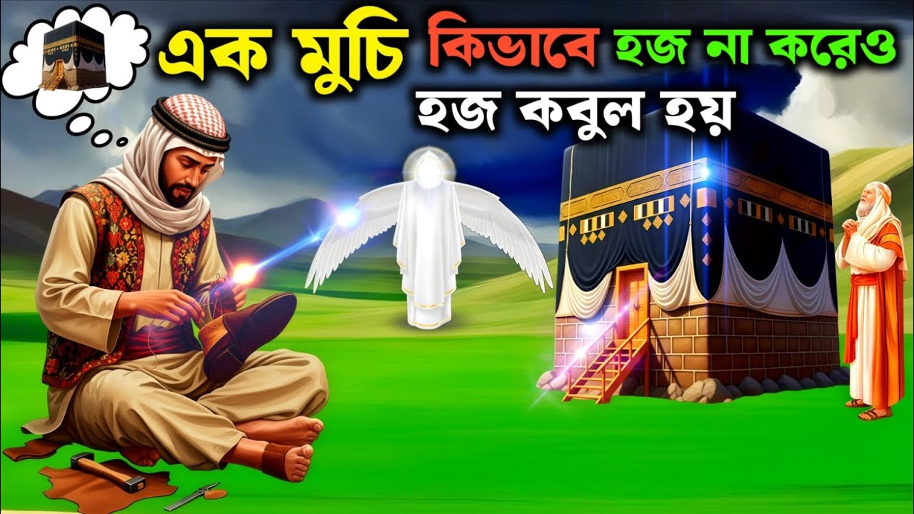 গরীব মুচির যে আমলের কারণে, দুই লক্ষ হাজির হজ কবুল হয় | এক মুচি হাজির ঘটনা | islamic stories