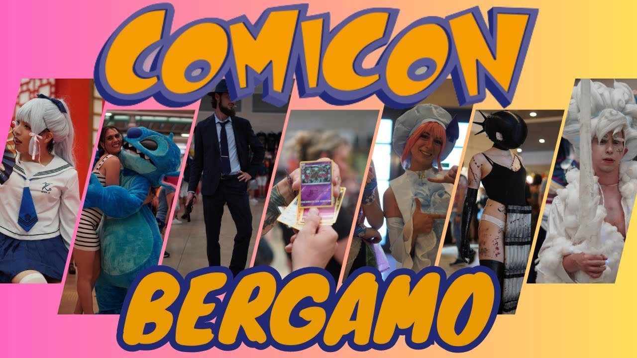 COMICON BERGAMO 2023! LA PRIMA EDIZIONE