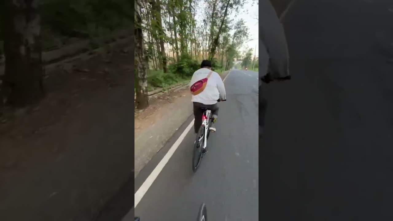 tes Riding sepeda hybrid Java Wahoo..