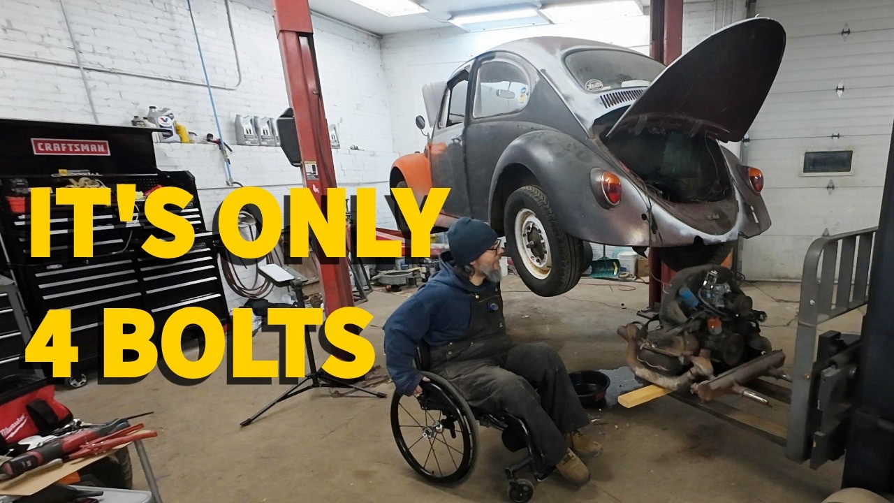Is It Really that Easy to Pull Out a VW Engine?