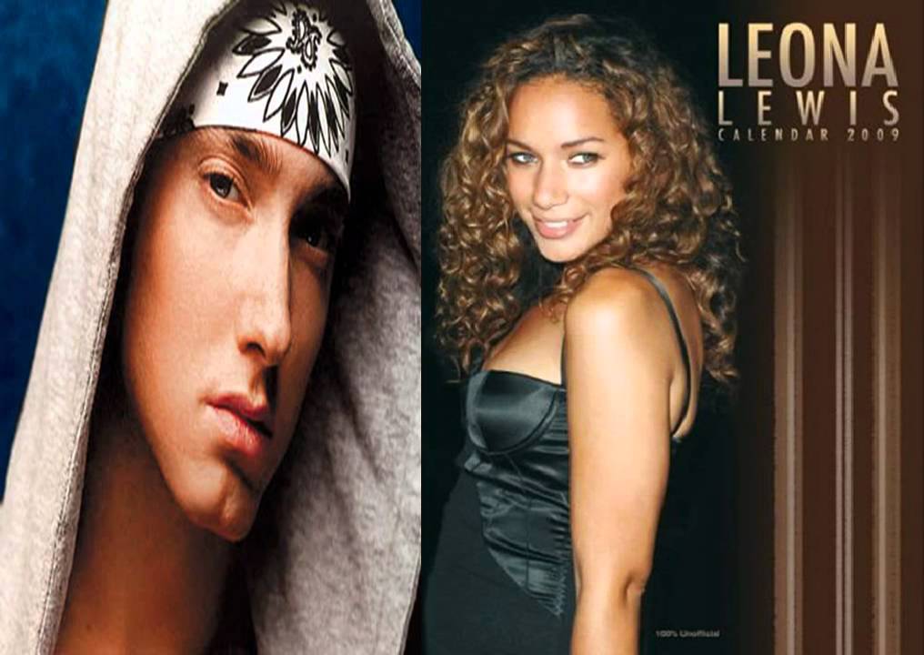 Eminem mockingbird remix with Leona lewis better in time