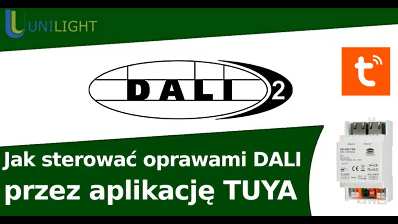 bramka integracyjna DALI – Tuya Smart