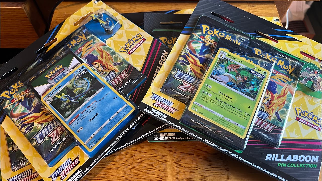 I opened Crown Zenith 3 Pack Blisters early!!
