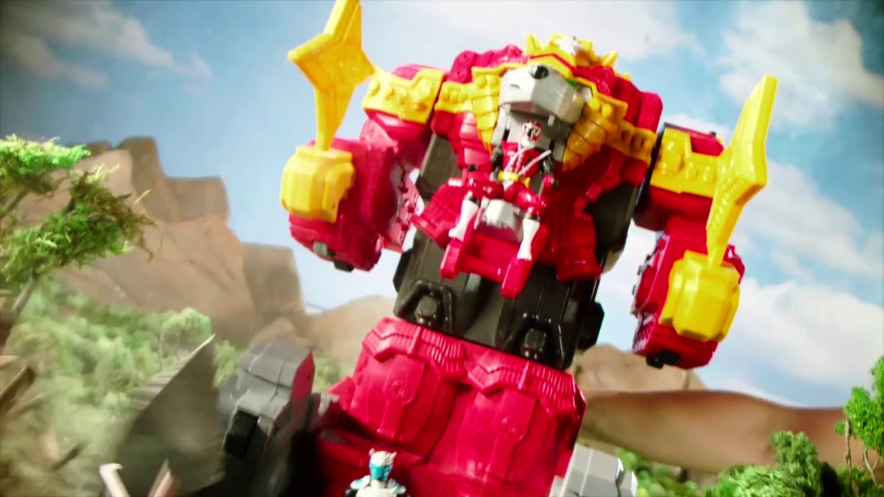 Power Rangers: Ninja Steel - Lion Fire Fortress Zord